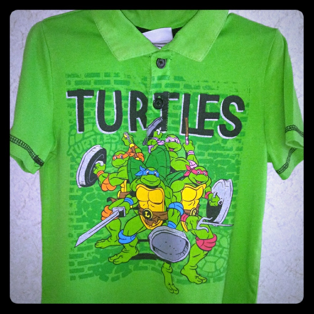 Kids ninja turtle shirt